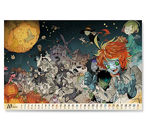 約束のネバーランド コミックカレンダー21 ジャンプコミックス 出水 ぽすか 白井 カイウ 本 通販 Amazon