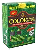Deity America Natural Herbal 2in1 Formula Color Change Shampoo, Dark Brown Rinse 6 ea