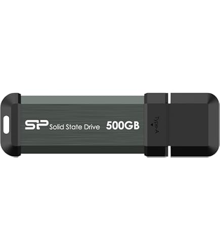Amazon.com: Silicon Power 1TB DS72 Portable USB 3.2 Gen 2 Type-C