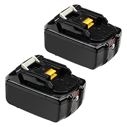 Dosctt BL1830B Replace for Makita 18V Lithium LXT Battery BL1860B BL1850B BL1840B 194204-5 LXT400 Cordless Tools with LED Power Display 2 Pack - Thumbnail 7
