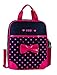 JiaYou Primary Girls Students Polyester School Backpack and Lunch Bag 2 Sets/3 Sets(25L,StyleA Rose2Sets)