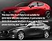 Weigesi Car Accessories Stainless Steel Door Sills Scuff Plate for Mazda 3 Dual Tone Door Sills MAZDA3 2014-2018