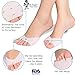 Half Toe Gel Forefoot Shoe Insole Half Toe Sleeve Metatarsal Pads Ball of Foot Cushions for Women High Heels to Pain Relief shoe inserts for Women & Men 2 Pairs (4 Pieces)