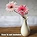 Gerbera Daisy Artificial Flowers for Home Decor 7 Stems Silk Daisies Flower for Wedding Bouquet Living Room Office Party DIY Decoration (Pink)