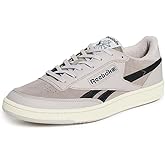 Reebok Unisex Club C Revenge Vintage II Sneaker, Hazy Grey/Vintage Chalk/Washed Black, 10.5 Women/ 9 Men