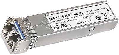 NETGEAR ProSAFE AXM762 10GBASE-LR SFP+ LC GBIC Long Reach Fibre 10km