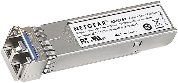 NETGEAR ProSAFE AXM762 10GBASE-LR SFP+ LC GBIC Long Reach Fibre 10km