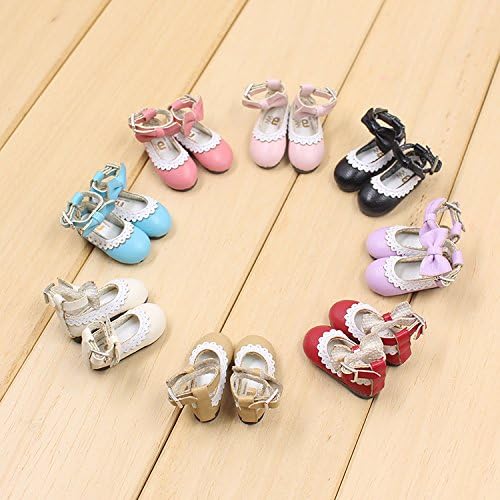 Blythe doll shoes Small flat bowknot shoes available for AZONE Licca 1/6 OB Blythe dolls