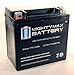 Mighty Max Battery YTX14-BS Replacement for 2001-2005 YAMAHA YFM660R Raptor 660CC 04 03 02 brand product