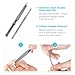 Cuticle Pusher, ETEREAUTY Stainless Steel Cuticle Remover for Gel Nail Polish Remover and Nail Art with Storage Case