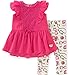 Juicy Couture Girls' Fashion Top and Legging Set