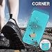 Redpepper iPhone 7/iPhone 8 Waterproof Case [4.7 inch], IP68 Certified Full Sealed Underwater Protective Cover, Shockproof, Snowproof and Dirtproof for Outdoor Sports (Grass Blue)