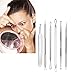Mikobox Premium 6-in-1 Professional Blackhead Acne Remover Tool Kit Stainless Steel Extractor