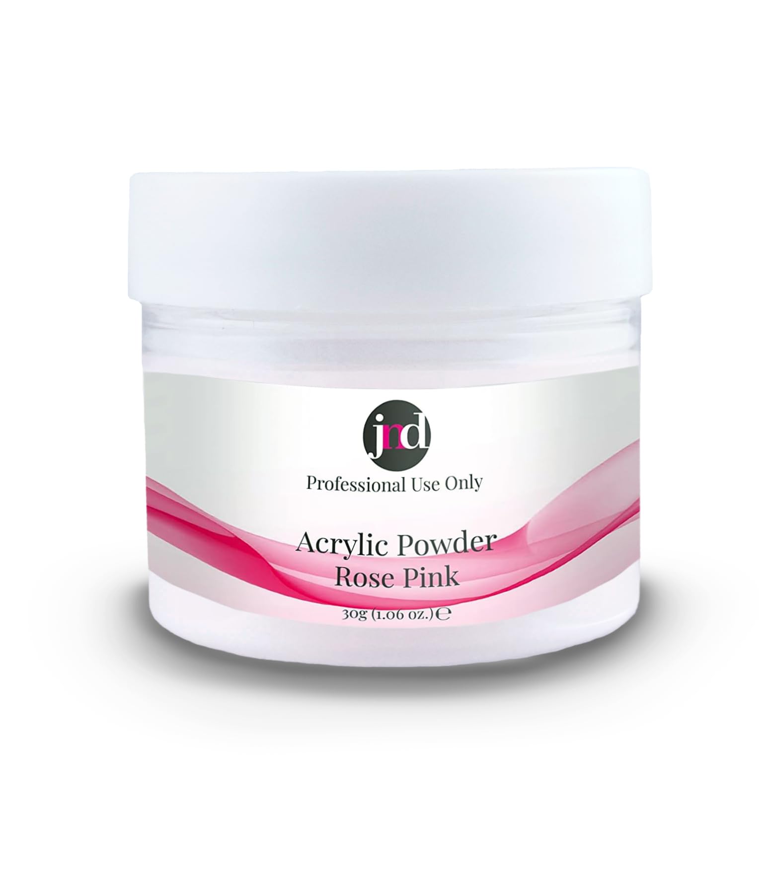 JND Acrylic Powder Professional Salon Quality Acrylic Nails Extension Nail Art (Rose Pink, 30g)