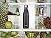 Brimma Vacuum Insulated Water Bottle - Double Wall Stainless Steel Travel Bottle for Hot & Cold Drinks - No Sweat, Leak Proof, BPA Free Thermos Flask - 17 Oz (500 ml)