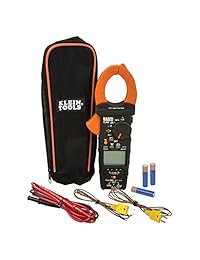 Medidor de abrazadera, medidor de HVAC con termopar tipo K, temperatura diferencial, herramientas de Klein CL450 RMS verdaderas