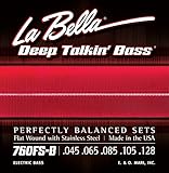 La Bella 760FS-B Flat Wound Bass 5 Strings Set 45/128