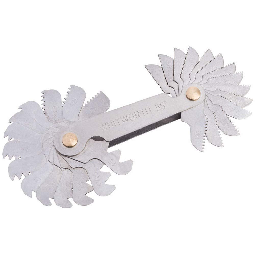 Draper 51071 Unf & Unc Screwpitch Gauge Set, 28 Blade, 4TPI-62TPI