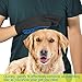 Honfill Pet Grooming Glove, Breathable Pet Hair Remover Mitt, Efficient Pet Deshedding Brush, Gentle Pet Washing Massage Tool Excellent for Dogs&Cats Short or Long Fur Five Finger Design, One Pair