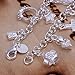 Silver Jewelry Hand Chain Bracelet Ring Cross Ball Thirteen Pendant