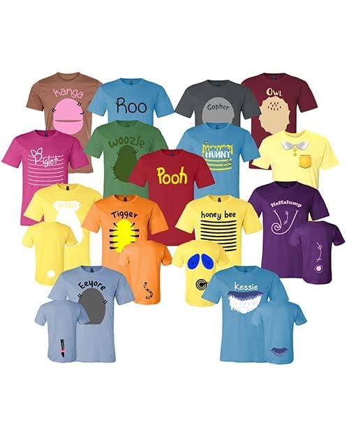 Pooh And Friends Inspired Adult, Youth, Toddler