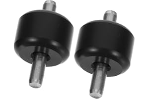 NUOBESTY 2 Sets Vacuum Cleaner Replacement Wheels, Universal Plastic Rollers for Front and Rear Casters,