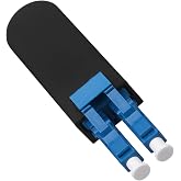 fyboptwu - 1pc LC/UPC Singlemode Fiber Loopback Adapter, OS2 9/125 | LC/UPC singlemode loopback adapter for fiber testing. Standard plug design. For network diagnostics and troubleshooting