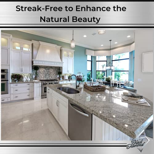 Black Diamond Stoneworks Granite Sealer Seals and Protects, Granite