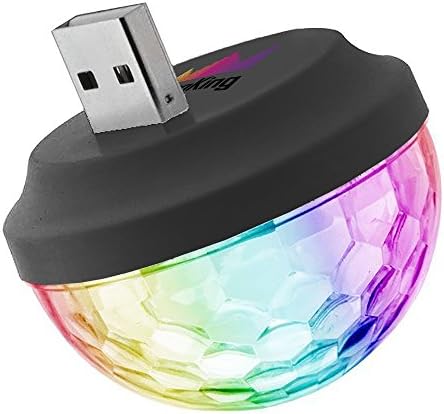 Mini Disco Ball Light |USB Operated |Long Lasting Light bulb |Ideal for Parties Anywhere