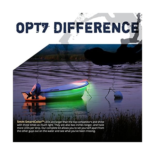 OPT7-Boat-Bow-Navigation-Light-Kit-1-Mile-Visibility-Waterproof-LED-Lights-for-Fishing-Marine-Safety-USCG-Regulation-Bass-Lake-River-Boating-Kayak-Ocean-Sailing-Single-Stack