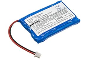 Aijos 3.7V Battery Replacement for Educator PL-752544 ET-400 Transmitters, ET-402 Transmitters, ET-800 Transmitters, ET-802 T