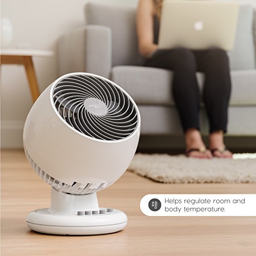 IRIS USA WOOZOO Oscillating Fan, Vortex Fan, Air Circulation, 3 Speed