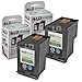 LD Products Remanufactured Compatible Ink Cartridge Replacement for HP 60XL High Yield (2 Pack - Black) for use in HP Photosmart, Envy e All-in-one, and Deskjet Printers