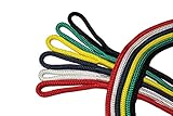 Starr Lines Double Braided Polypropylene Fender Lines (3/8-Inch X 6-Feet, 2 Each) (Black)