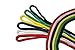 Starr Lines Double Braided Polypropylene Fender Lines (3/8-Inch X 6-Feet, 2 Each) (Black)