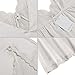 Ekouaer Womens Bridal Nightgown Sleeveless Nightshirt Satin Sleepwear Lace Chemises Lingerie Silk Pajamas, White, Medium