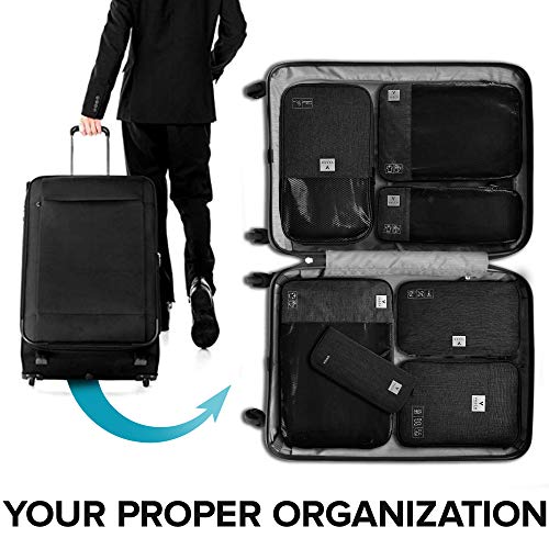 VASCO Compression Travel Packing Cubes Set (Black New) Pricepulse
