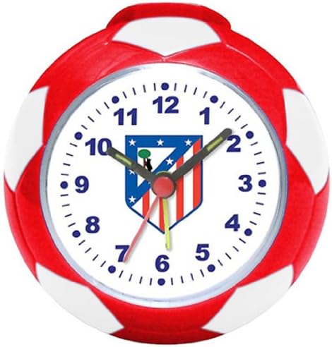 Atletico Madrid Official Football Shape Alarm Clock