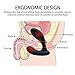 Anal Vibrator, Vibrating Anal Sex Toy Dual Motors Prostate Massager 10 Stimulation Patterns USB Rechargale Remote Control, Waterproof Personal Massager Sex G-Spot Anal Toys for Man Women Adult