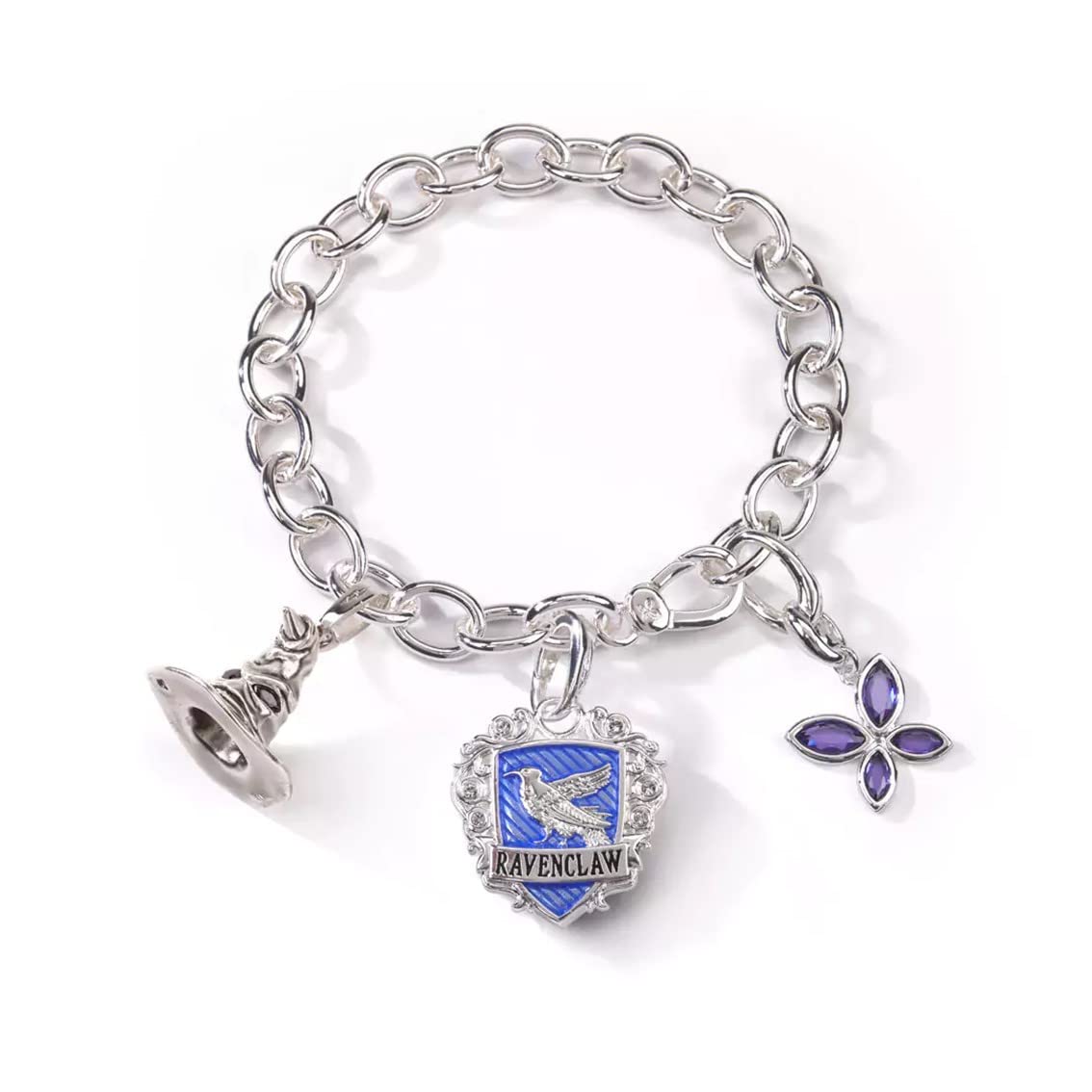 The Noble Collection Lumos Ravenclaw Charm Bracelet