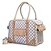BETOP HOUSE Pet Carrier Tote Around Town Pet Carrier Portable Dog Handbag Dog Purse for Outdoor Travel Walking Hiking, White, 14.17''11''6.3''