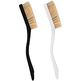 TWO STONES Climbing &amp; Bouldering Brush with Natural Firm Boar's Hair Bristles and Durable Handle, Climbing Chalk Brush Designed for Ultimate Performance on Climbing Wall Indoor or Outdoor