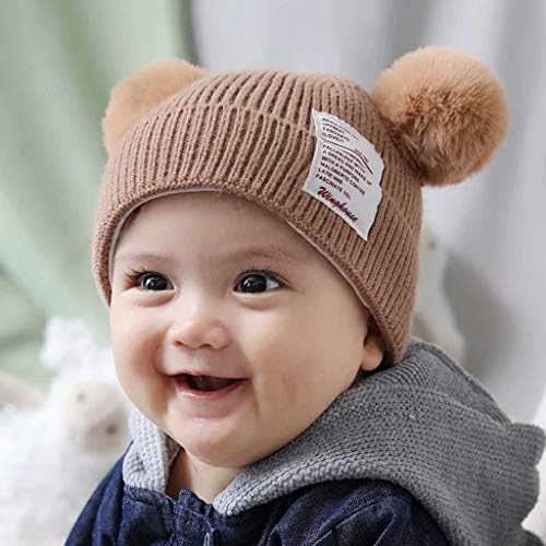 冬 クマ 女の子 フラップ 男の子 かわいい 暖かいかぎ針編みニットキャップ 帽子 耳 ホビー 暖かいかぎ針編みニットキャップ 文房具 オフィス用品 幼児 赤ちゃん ビーニー帽 5ドル未満 B07y2r4kl1 日本限定モデル