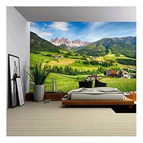 Dolomites Alps Mountain Val Di Funes