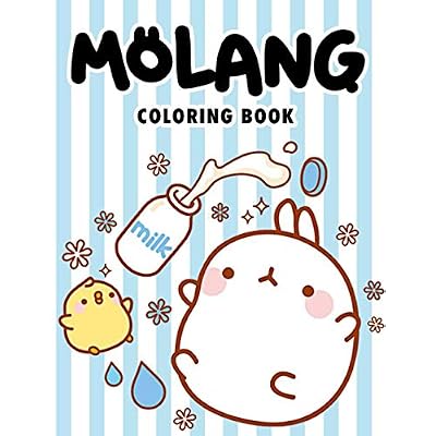 Molang Coloring Book: Molang Wonderful Adults And Kids Coloring Books Stress Relieving Paperback &ndash; September 10, 2020