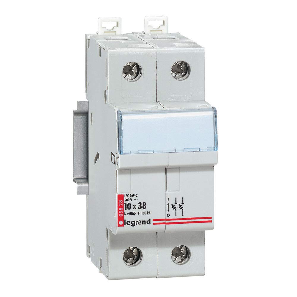 Legrand 005828 Fuse Isolator 2-Pin 10 x 38 mm