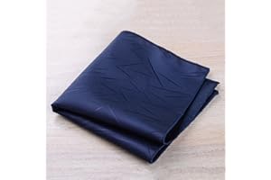 Men Pocket Square Handkerchief Suit Pocket Square for Men Soft Hankies for Party Wedding,9 x 9Inch,1PCS