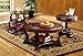 Ashley Furniture Signature Design - Brookfield Old World Rustic End table - European Style - Round - Dark Brown