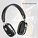 OUCOMI Over Ear Upgrade Guitar Headphones with in-Line Control Music Headphones with Microphone Black