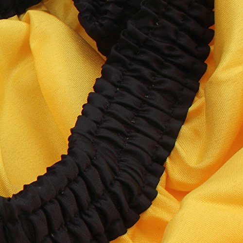 Big Sale !! Ewinever Professional Hair Salon Nylon Cape Hair Cutting Cape Barber Gown with Viewing Window (Yellow)